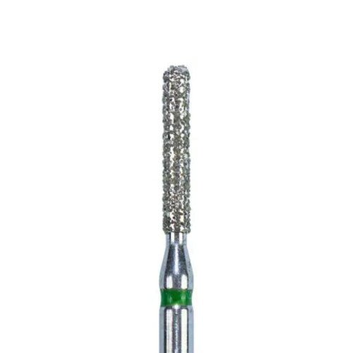Tempo FG Single Use Diamond Burs - KS Modified Round End Cylinder Shape Qty 25 - Strauss Diamond - GoldenDent